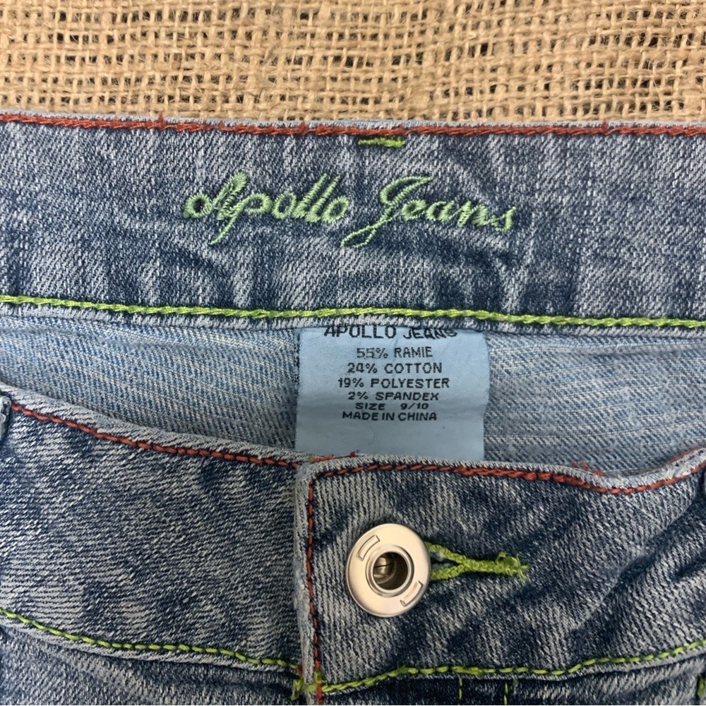 Apollo Jeans, Straight Leg, size 9/10 - Picture 3 of 5